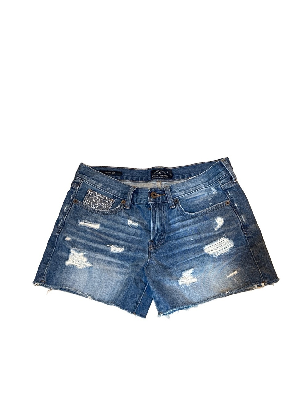 Lucky Brand Distressed Denim Women’s Shorts. Size 4/27